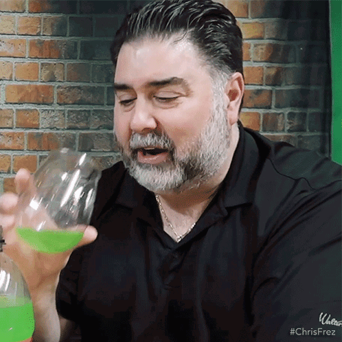 Man Pouring Whiskey Saying Then I Shall Not Disappoint