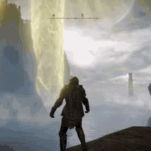Man Praising Erdtree Of Elden Ring GIF