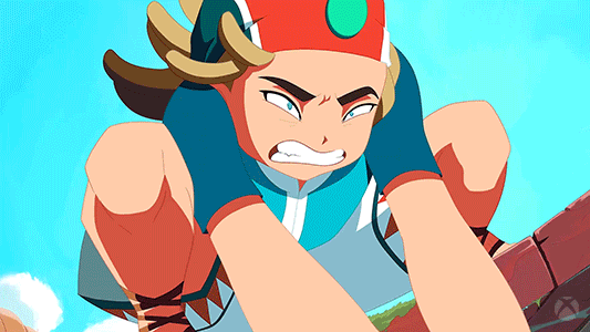 Man Pulling Fishing Rod GIF