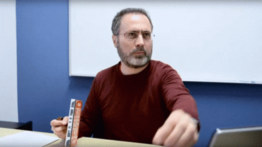 Man Put A Stamp Denied In His Paper GIF