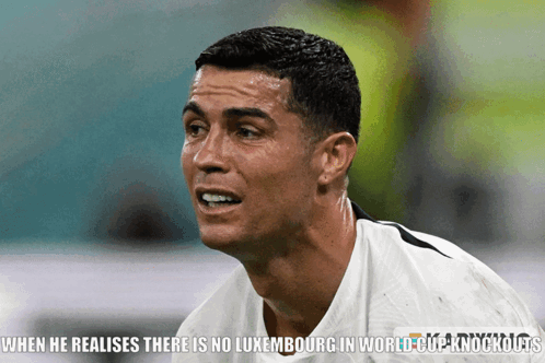 Man Realises No Luxembourg in World Cup Knockouts