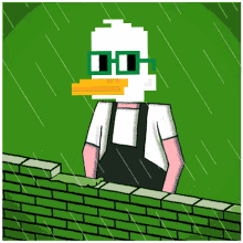 Man Red Brick Wall Saying ne ne si nechalaten i nad neshtita