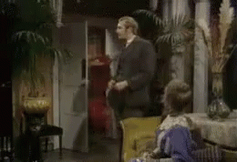Man Red Shirt Pink Hat Funny Face GIF