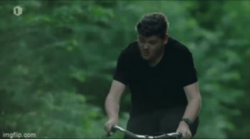 Man Riding Bike Benji Naesen
