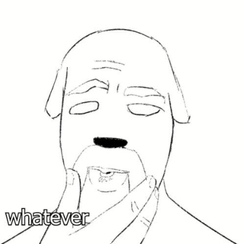 Man Riding Blue Cooler Saying Wordle In 3 GIF
