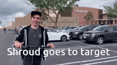 Man Riding Electric Scooter GIF