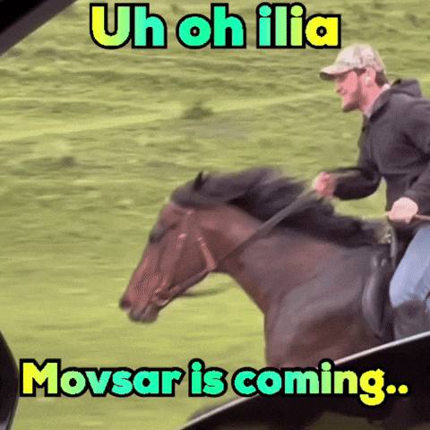 Man Riding Horse Uh Oh Illa