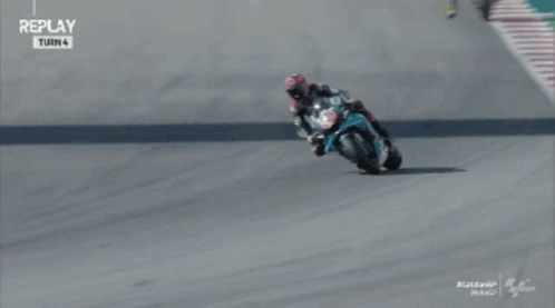 Man Riding Motorcycle Replay GIF