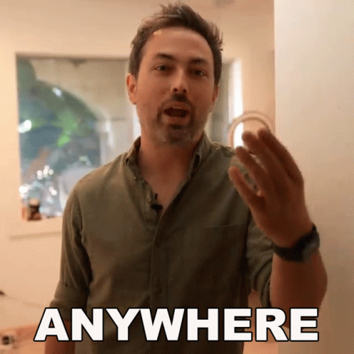 Man Riding Motorcycle Saying If Everyone Has Talent GIF