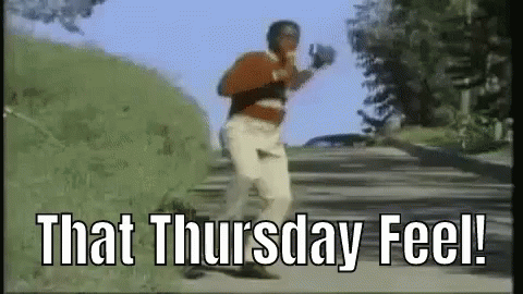 Man Running Down Hill That Thursday Feel