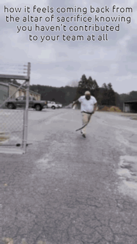 Man Running How It Feels Coming Back
