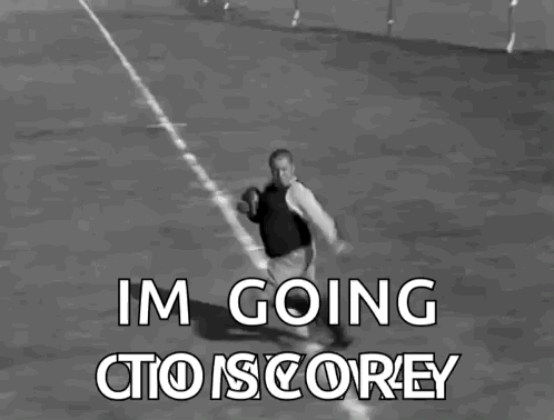 Man Running on Track Saying Im Going Cto