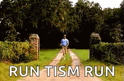 Man Running Run Tism Run GIF