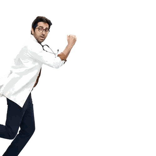 Man Running with BHA Ago