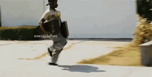 Man Running With Briefcase enesin laflari