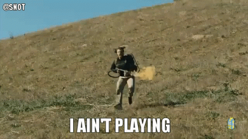 Man Running With Flamethrower GIF