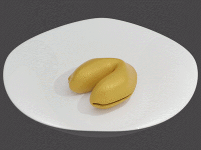 Man's Butt On Paper Next To Banana