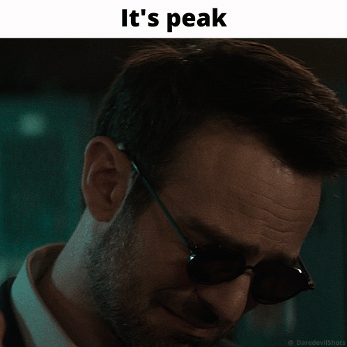 Man's Face It's Peak