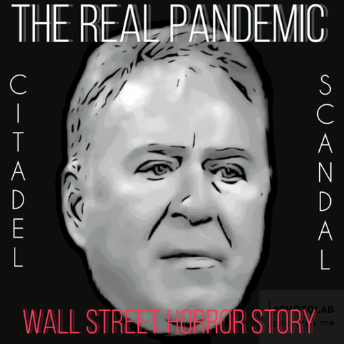 Man's Face Poster The Real Pandemic