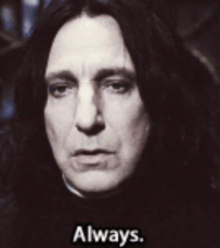 Man's Face Saying Always GIF