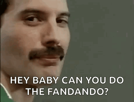 Man's Face Saying Hey Baby Do Fandando