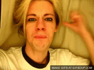 Man's Face Saying Make Gifs at Gifsoup.com