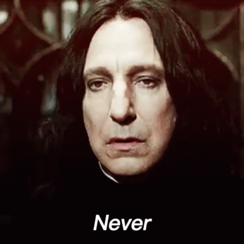Man's Face Saying Never