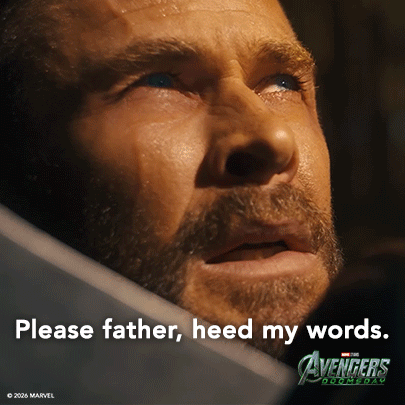Man's Face Saying Please Father Heed My Words