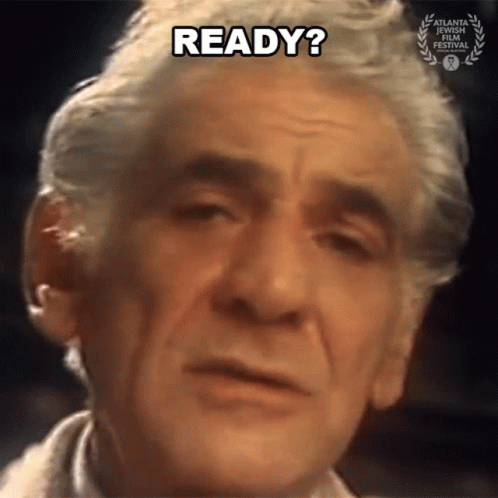 Man's Face Saying Ready GIF