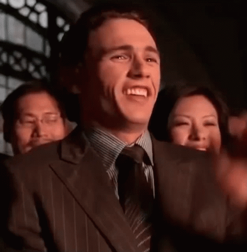 Man's Face Saying That's Good GIF