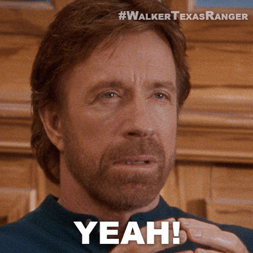 Man's Face Saying Yeah