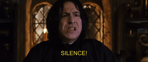 Man's Face Silence Yellow