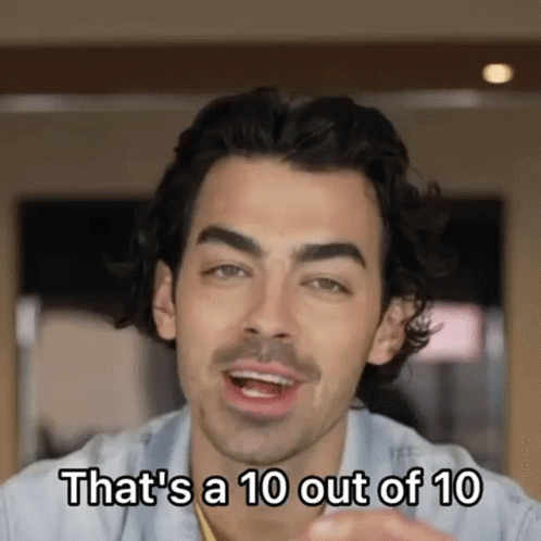 Man's Face That's a 10 out of 10