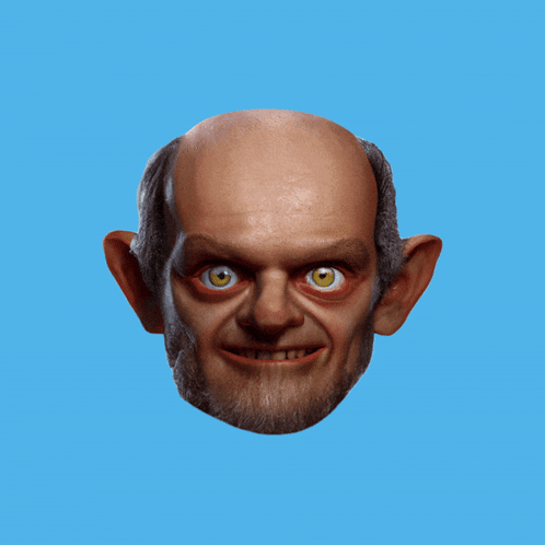 Man's Face With Cloud
