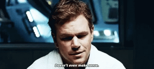 Man's Face With Doesnt Make Sense GIF