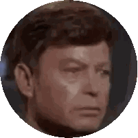 Man's Face with Eyes Closed