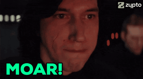 Man's Face With Green Moar GIF
