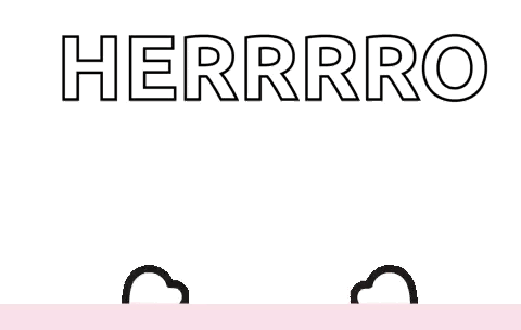 Man's Face With Herrro