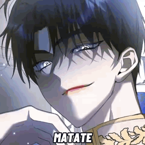 Man's Face With Matate GIF