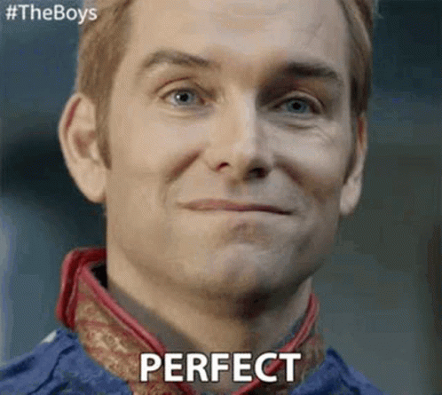 Man's Face with Perfect Text