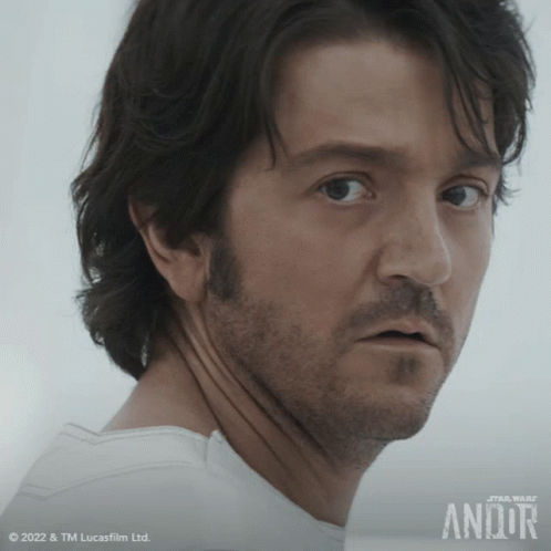 Man's Face With Star Wars Andor