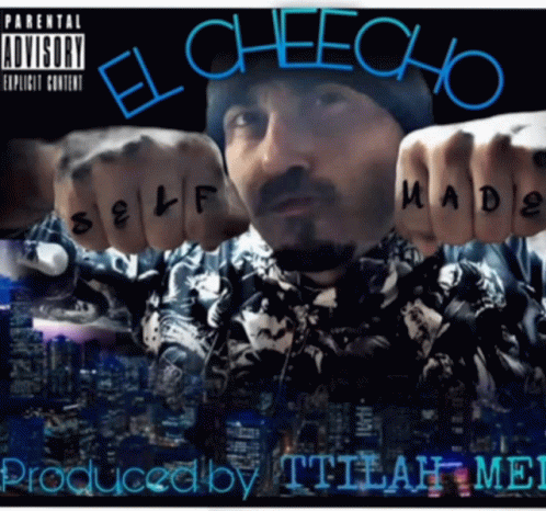 Man's Fist on Parental Advisory Album Cover