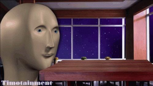 Man's Head in Front of Timotainment Table