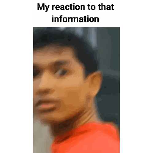 Man's Reaction to Information