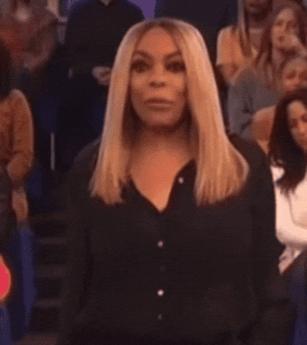 Man's Serious Face GIF