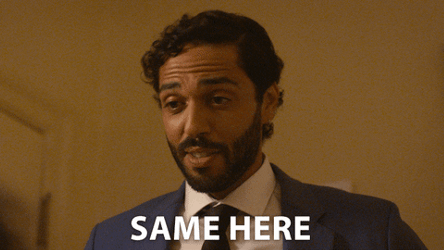Man Same Here Girl GIF