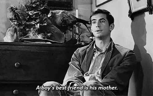 Man Saying Boy's Best Friend Is His Mother