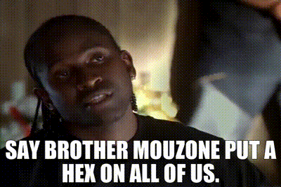 Man Saying Brother Mouzone Put Hex on All of Us