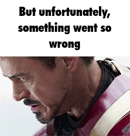 Man Saying But Unfortunately Something Went So Wrong GIF