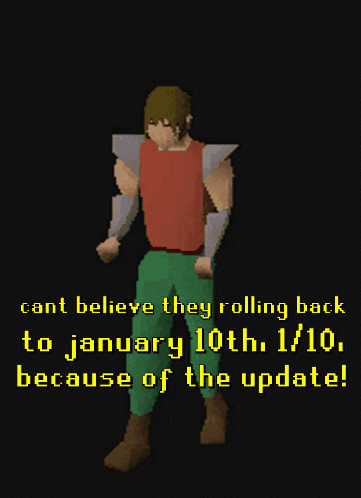 Man Saying Cant Believe They Rolling Back